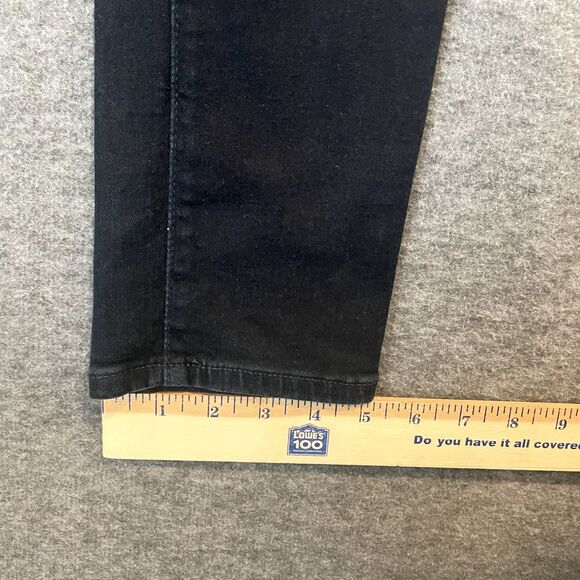 AG Adriano Goldschmied Prima Mid Rise Ankle Cigarette Leg Jeans Super Black 26R - Picture 15 of 16